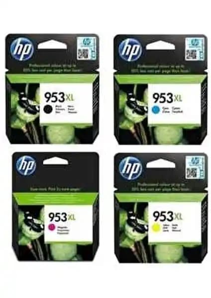 HP 953XL 4 Renk Set Kartuş: Yüksek Kalite ve Güvenilirlik ile Renkli Baskı Çözümü