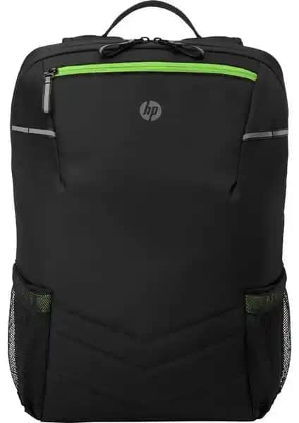HP Pavilion 300 17.3 İnç Notebook Sırt Çantası Siyah-Yeşil Modern ve Dayanıklı Tasarım