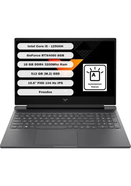 HP Victus Gaming 15: Güçlü Donanımıyla Yüksek Performans Sunan Oyun Dizüstü Bilgisayarı