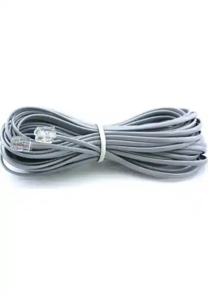 Hq Speed 10 Metre Telefon Modem ADSL Ara Kablosu Güçlü Bağlantı ve Dayanıklılık