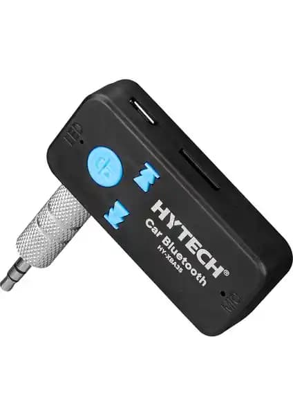 Hytech HY-XBA35 Siyah Aux ve Micro SD Bluetooth Çevirici: Çok Fonksiyonlu Araç İçi Ses Çözümü