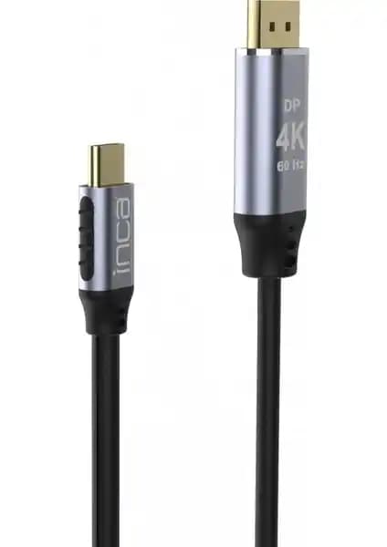 Inca ITCD-02TX Type-C to DisplayPort 4K Kablo: Yüksek Kaliteli Görüntü ve Ses Aktarımı
