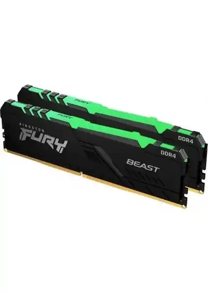 Kingston Fury Beast RGB DDR4 RAM: Yüksek Performans ve Estetik Tasarım Özellikleri