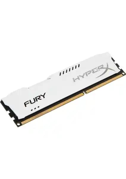 Kingston HyperX Fury Beyaz 8GB DDR3 1600MHz RAM ile Bilgisayarınızın Performansını Artırın