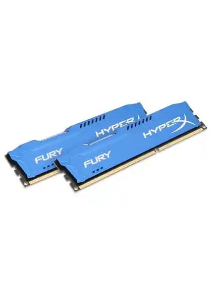 Kingston HyperX Fury Blue 16GB DDR3 RAM Yüksek Performans ve Estetik Tasarım