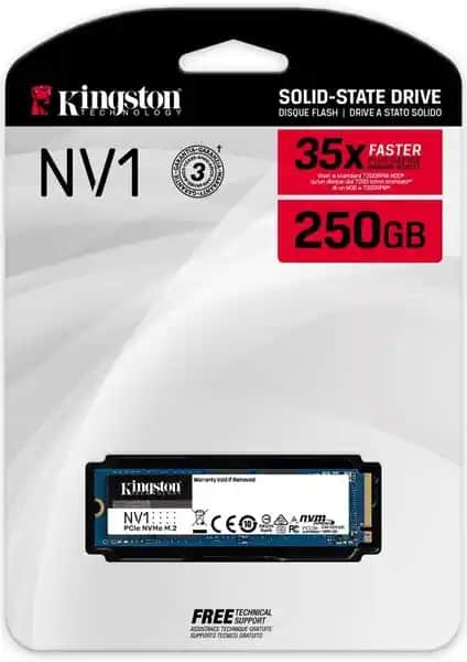 Kingston NV1 250GB M.2 SSD: Yüksek Hız ve Güvenilirlik Sunan Taşınabilir Depolama Çözümü