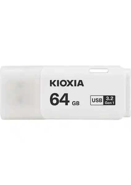 Kioxia 64GB U301 Beyaz USB 3.2 Gen 1 Flash Bellek: Performans ve Tasarım Özellikleri
