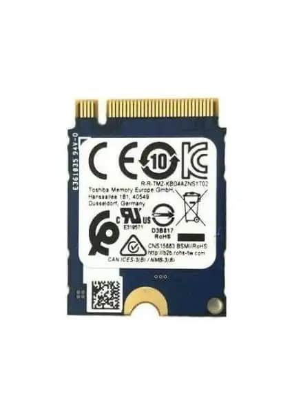 Kioxia KBG40ZNS128G 128GB M.2 SSD ile Hız ve Güvenilirlik Artışı Sağlayın