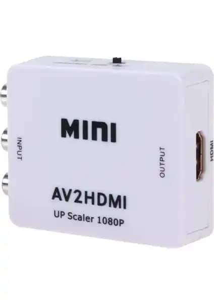 Kuvars RCA Tos Lale AV to HDMI Dönüştürücü ile Eski Cihazlarınızı Modern Ekranlara Uygun Hale Getirin