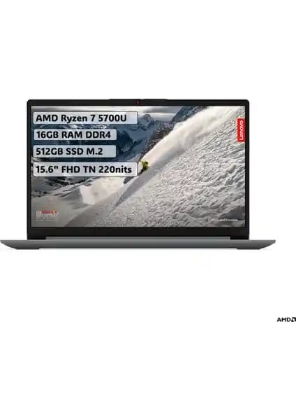 Lenovo Ideapad 1 AMD Ryzen 7 ile Güçlü ve Taşınabilir Dizüstü Bilgisayar Özellikleri