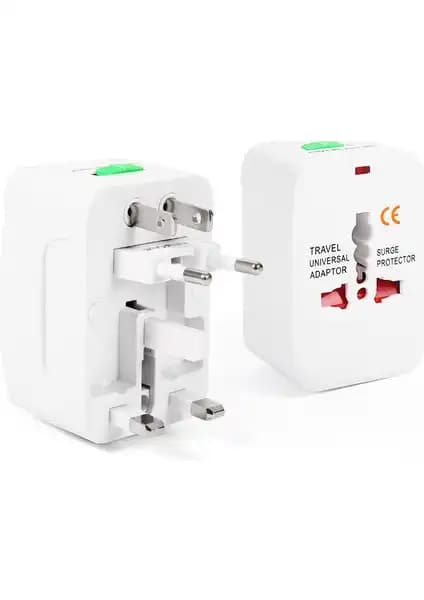 Lisa Butik Universal Dünya Priz Çevirici Dönüştürücü Seyahatlerde Güvenilir Çözüm