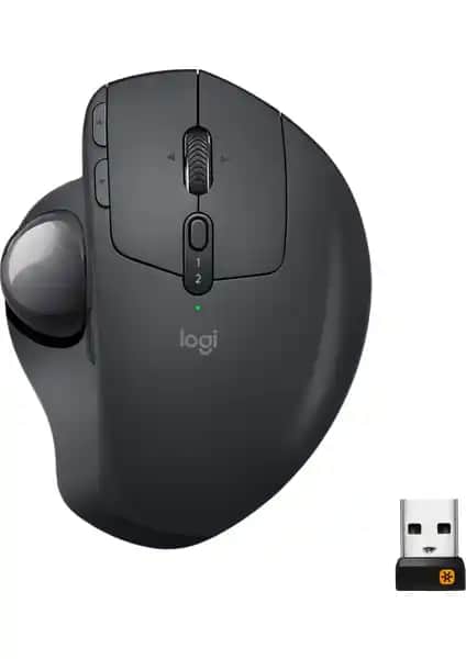Logitech MX Ergo Graphite Kablosuz Ergonomik Fare Yüksek Performans ve Konfor Sağlar