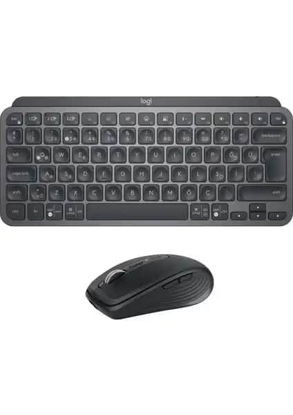 Logitech MX Keys Mini ve MX Anywhere 3 Kablosuz Seti İş ve Ev Kullanımı İçin Modern Çözüm