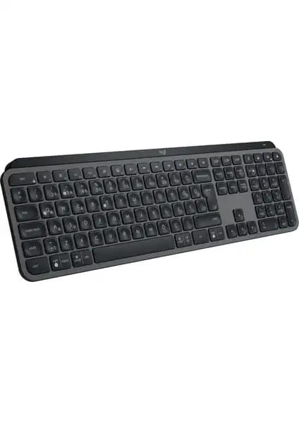 Logitech MX Keys S Türkçe Q Kablosuz Profesyonel Klavye Dayanıklı ve Çoklu Cihaz Desteğiyle