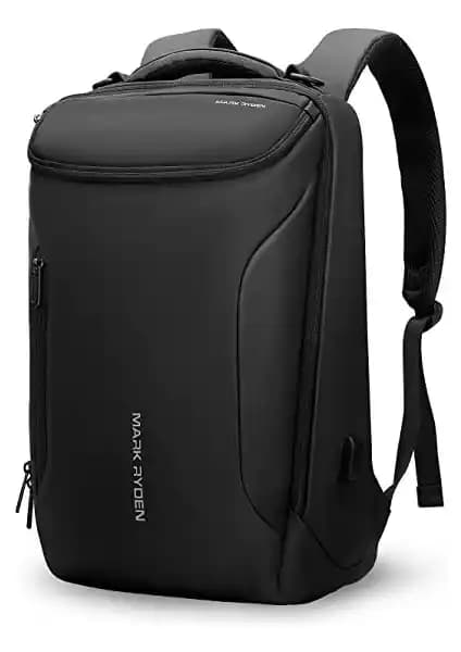 Mark Ryden Çok Fonksiyonlu Büyük Kapasiteli Siyah Dizüstü Bilgisayar Çantası 17.3 inç uyumlu ve dayanıklı tasarım