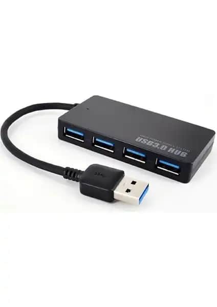 Maxgo 2101 4 Port USB 3.0 USB Hub Çoklayıcı Çoğaltıcı: Hızlı ve Pratik Bağlantı Çözümü