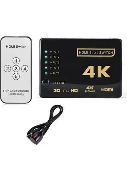 Maxgo 2128 HDMI Çoklayıcı Switch ile Çoklu Bağlantıları Kolayca Yönetebilirsiniz