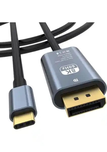 Maxgo 3131 Type-C To DisplayPort 8K 60Hz Adaptör ile Yüksek Çözünürlük ve Çoklu Ekran Deneyimi
