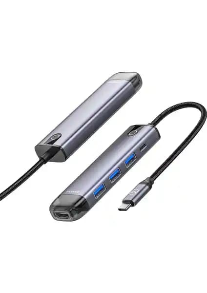 MCDODO Hu-7750 5İn1 Çoklayıcı Adaptör: Yüksek Performanslı Çok Fonksiyonlu Çözüm
