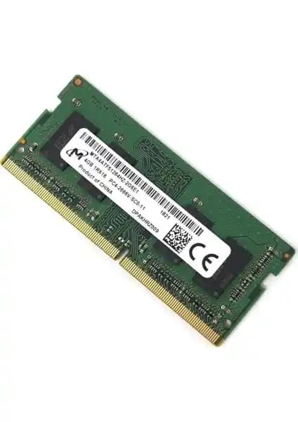 Micron 4GB DDR4 RAM 3200MHz Notebook Belleği Yüksek Performans ve Güvenilirlik