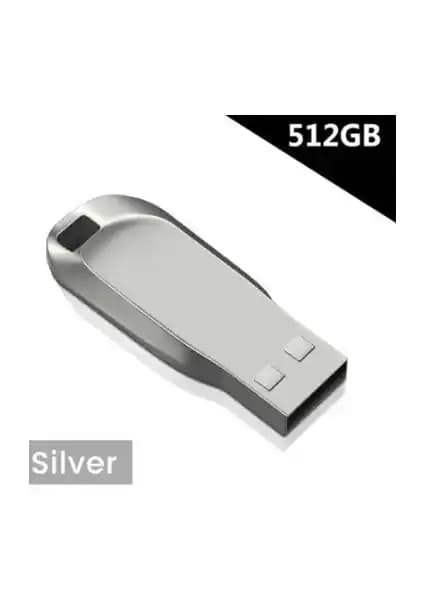 Moonaja 512 GB Metal USB Flash Bellek Yüksek Kapasite ve Şık Tasarım Özellikleri