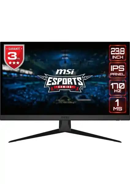 MSI 23.8 İnç G2422 Oyun Monitörü: Yüksek Performans ve Göz Koruma Özellikleri