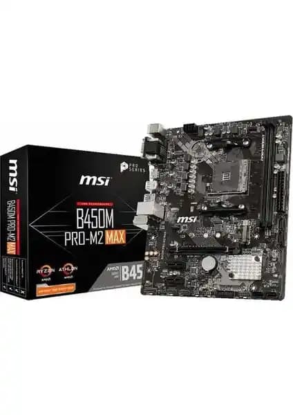 MSI B450M PRO-M2 Max Anakart Analizi: Temel ve Orta Seviye Kullanıcılar İçin Uygun