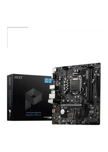 MSI B560M Pro-E Anakart: Yüksek Performans ve Güvenilirlik Sunan Modern Anakart