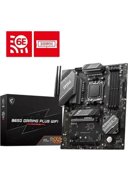 MSI B650 GAMING PLUS WIFI Anakartı: Yüksek Performanslı ve Gelişmiş Özellikler