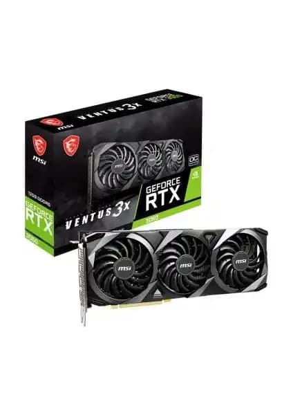 MSI GeForce RTX 3060 Ventus 3X 12G OC Ekran Kartı Performans ve Soğutma Özellikleri