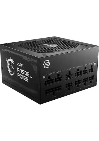 MSI MAG A750GL Güç Kaynağı: Yüksek Performans ve Güvenilirlik Sunan 750W Modüler Sistem