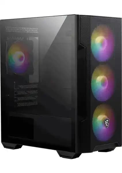 MSI MAG Forge M100R Temperli Cam ARGB ile Şık ve Yüksek Performanslı Bilgisayar Kasası