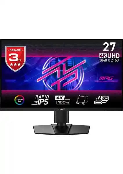 MSI MPG 274URF QD 27 İnç Yüksek Performanslı Oyun ve Grafik Monitörü