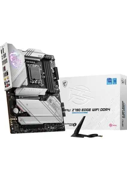 MSI MPG Z790 EDGE WIFI DDR4 Anakartıyla Güçlü ve Modern Sistem Kurulumları