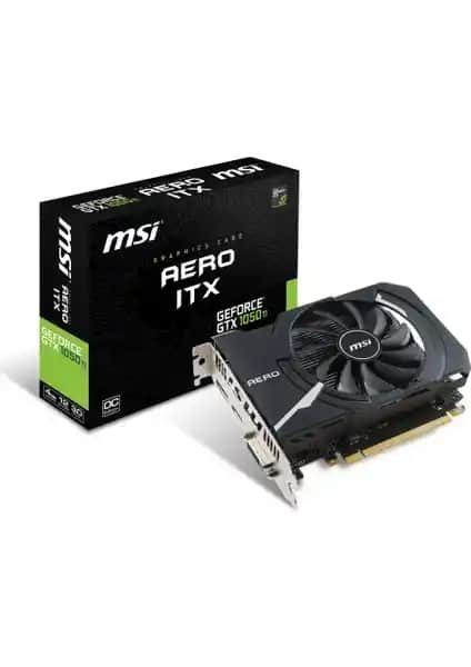 MSI NVIDIA GeForce GTX 1050 Ti AERO ITX: Kompakt ve Güçlü Oyun ve Grafik Çözümü