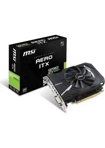 MSI NVIDIA GeForce GTX 1050 Ti AERO ITX: Kompakt ve Güçlü Oyun ve Grafik Çözümü