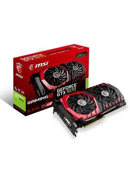 MSI NVIDIA GeForce GTX 1070 Gaming X 8G Ekran Kartı Yüksek Performans ve Gelişmiş Soğutma Teknolojisi