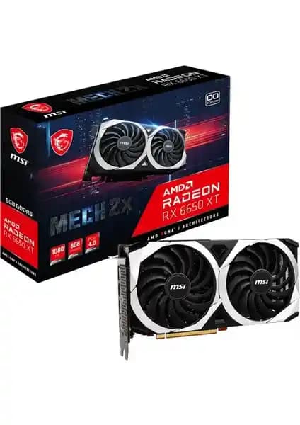MSI Radeon RX 6650 XT Mech 2X 8G OC Ekran Kartı Özellikleri ve Performans Analizi
