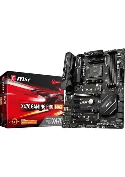 MSI X470 Gaming Pro Max Anakart: Yüksek Performans ve Güvenilirlik Sunan AMD Platformu