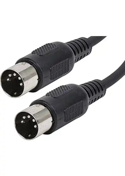 Mykablo Midi Kablosu 1.5 Mt - Yüksek Kaliteli Güvenilir MIDI Bağlantı Kablosu