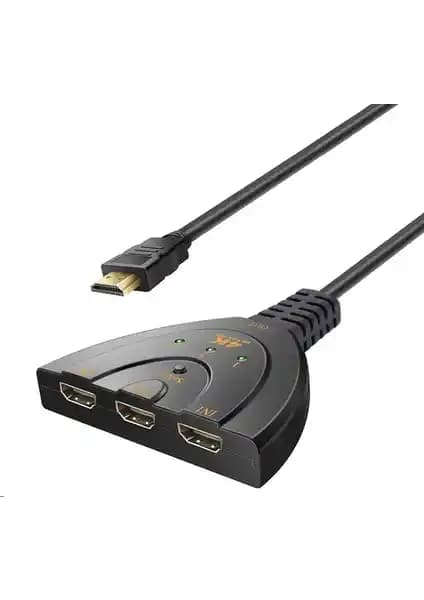 Onten HDMI 3 Port Switch ile Çoklu HDMI Kaynaklarını Kolayca Yönetin