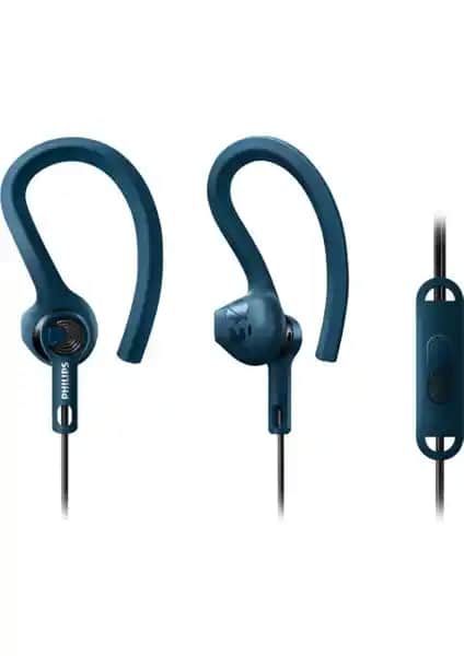 Philips SHQ1405BL AcitonFit Spor Kulaklığı: Hafif, Konforlu ve Dayanıklı Tasarım