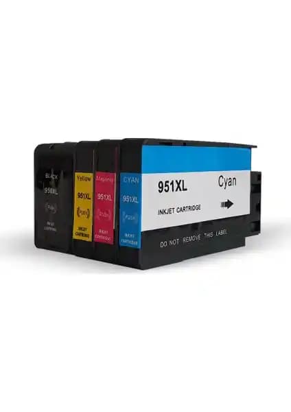Photoink 1 Takım Kartuşlar Pro 8600 Plus ve Diğer Modellerle Uyumlu Yüksek Kalite Seti