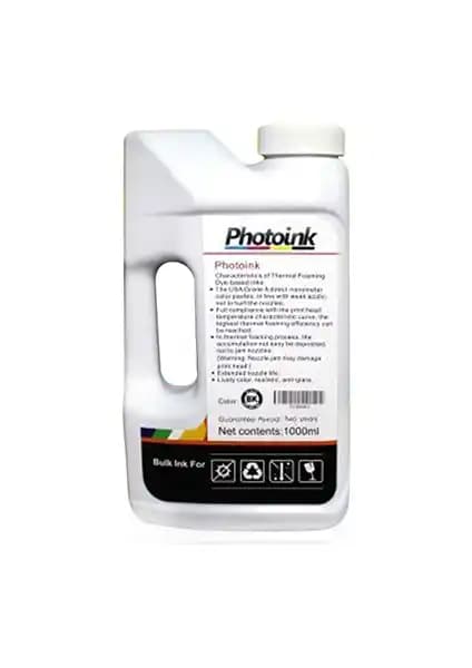 Photoink Epson L Serisi Uyumlu 1000 ml Siyah Mürekkep Uzun Ömürlü ve Ekonomik Çözüm