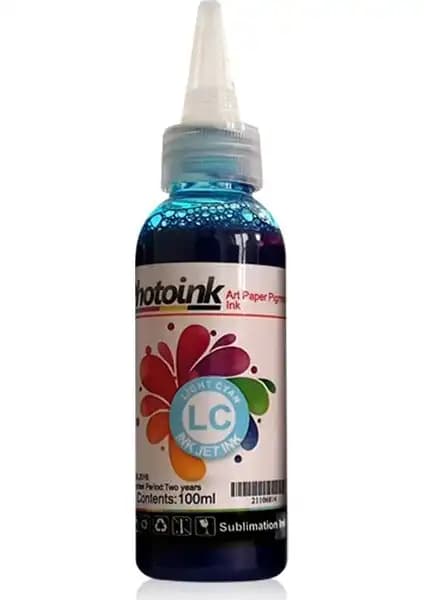 Photoink Süblimasyon Transfer Baskı Mürekkebi Açık Mavi Renk ile Yaratıcı Tasarımlar