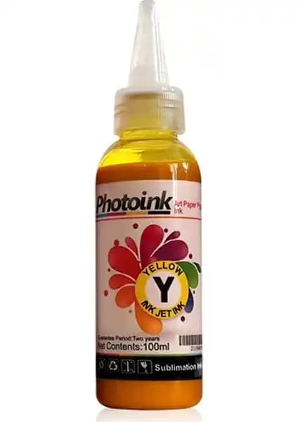 Photoink Süblimasyon Transfer Baskı Mürekkebi Yüksek Renk Dayanıklılığı ve Kolay Kullanım