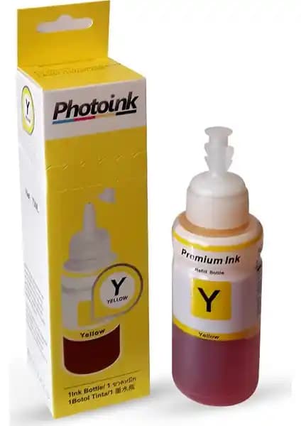Photoink T6644 Uyumlu 70 ml Sarı Mürekkep ile Yüksek Kaliteli Baskılar
