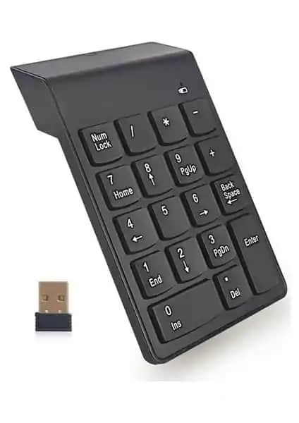 Platoon NHR-106 Kablosuz Mini Numerik Klavye: Kompakt Tasarım ve Gelişmiş Fonksiyonlar