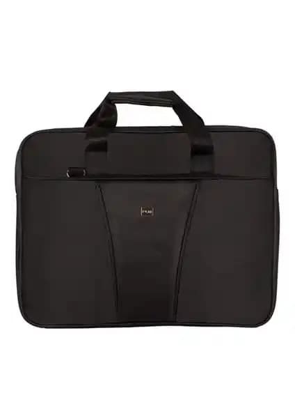 PLM Orion Siyah Notebook Çantası 17-18 İnç Laptoplar İçin Güvenli ve Şık Tasarım