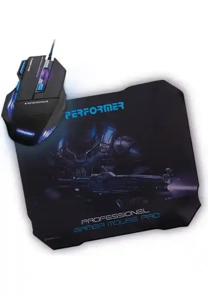 Polosmart Performer PGM-7 Oyuncu Mouse ve Mouse Pad Seti Detaylı İnceleme